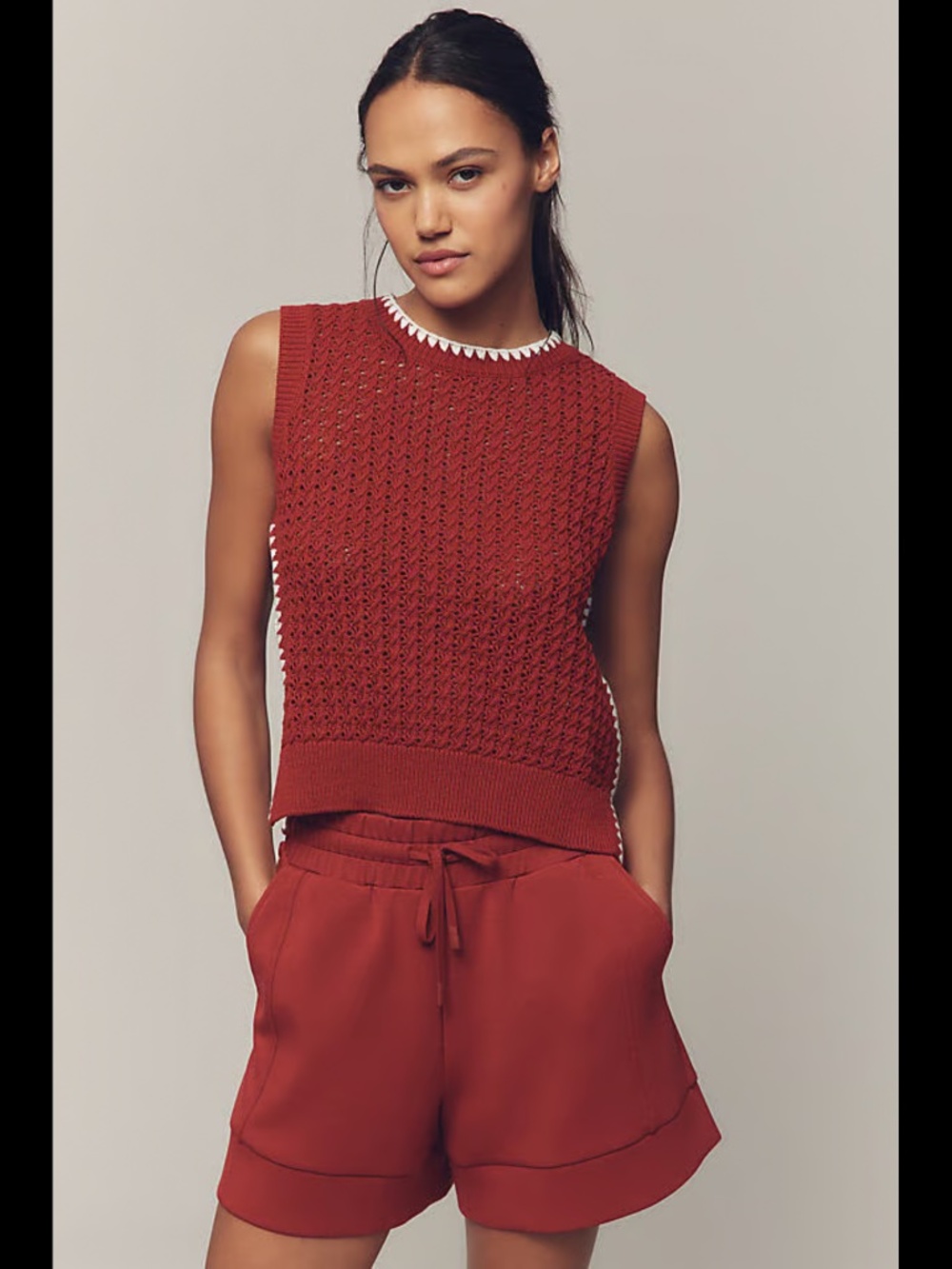 Varley Delaney Knit Vest VAR01541
